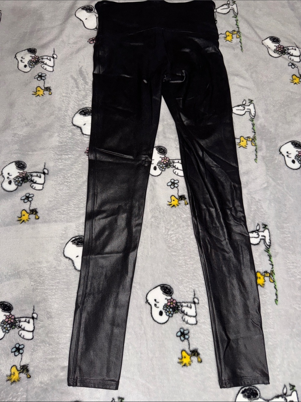 SPANX Faux Leather Leggings - Picture 2 of 7